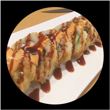 Golden California Roll